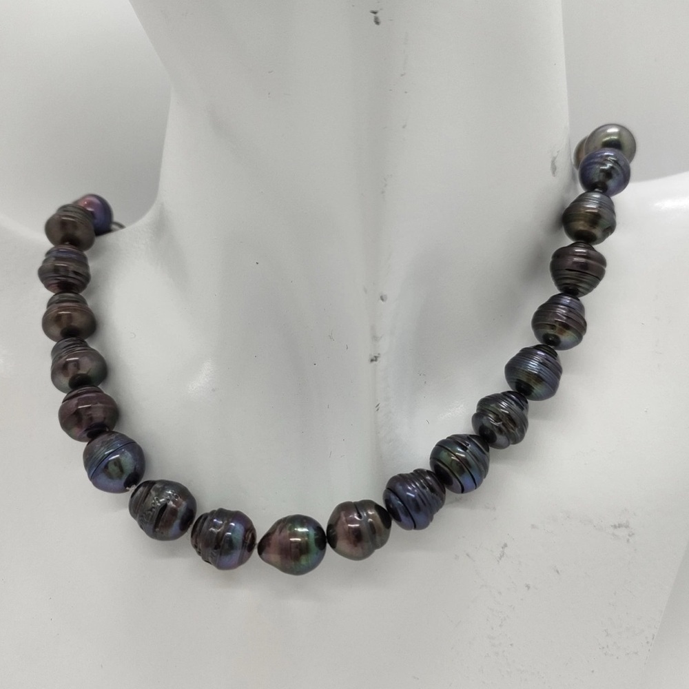 Pearl necklace Silver Clasp - Picture 6 of 10